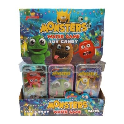 TOYS CANDY MONSTER WATER GAME 5+1 FREE