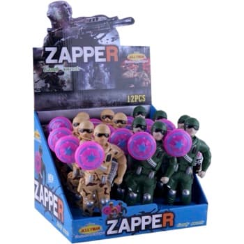 TOYS CANDY ZAPPER SOLDIER 5+1 FREE