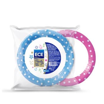 ECE PARTY PAPER PLATES PINK