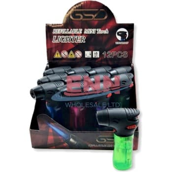 GSD REFILLABLE TORCH LIGHTER MINI