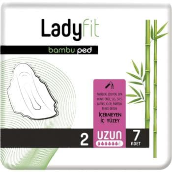 LADYFIT PADS BAMBOO LONG  BUY~5+1 FREE MIX