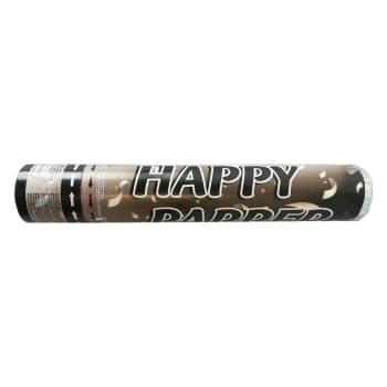 PARTY POPPERS CONFETTI SILVER