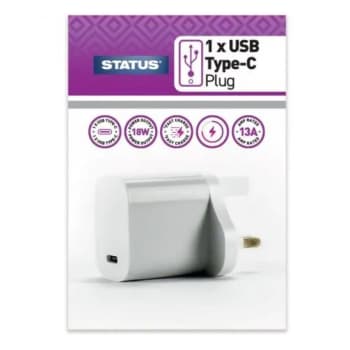 STATUS SINGLE USB PLUG TYPE C