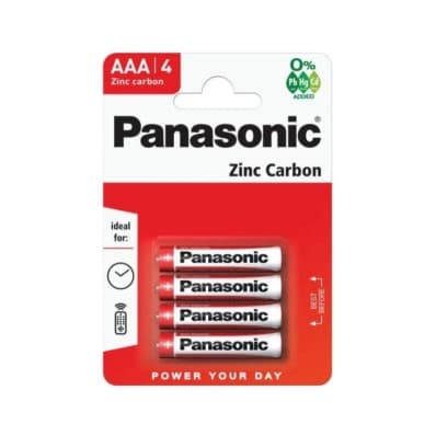 PANASONIC BATTERY AAA 4PACK