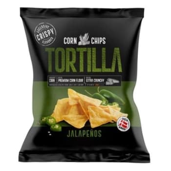 CORN CHIPS TORTILLA JALAPENO