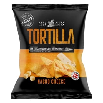 CORN CHIPS TORTILLA NACHO CHEESE