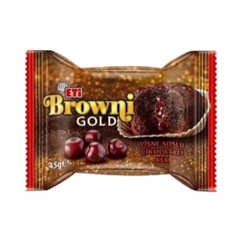 ETI BROWNIE GOLD CAKE CHERRY 