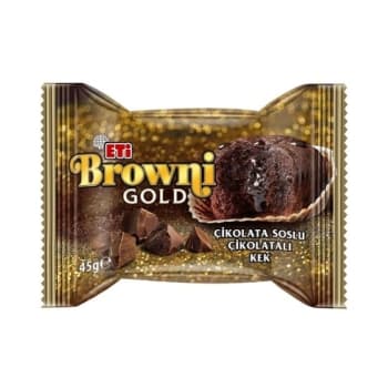 ETI BROWNIE GOLD CAKE CHOCOLATE