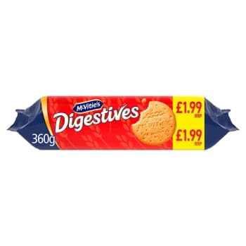 McVitie`s DIGESTIVES ORIGINAL PM £1.99