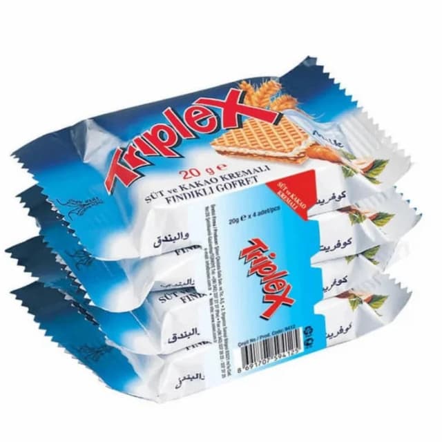 TRIPIEX WAFERS HAZELNUT 4`S 5+1 FREE