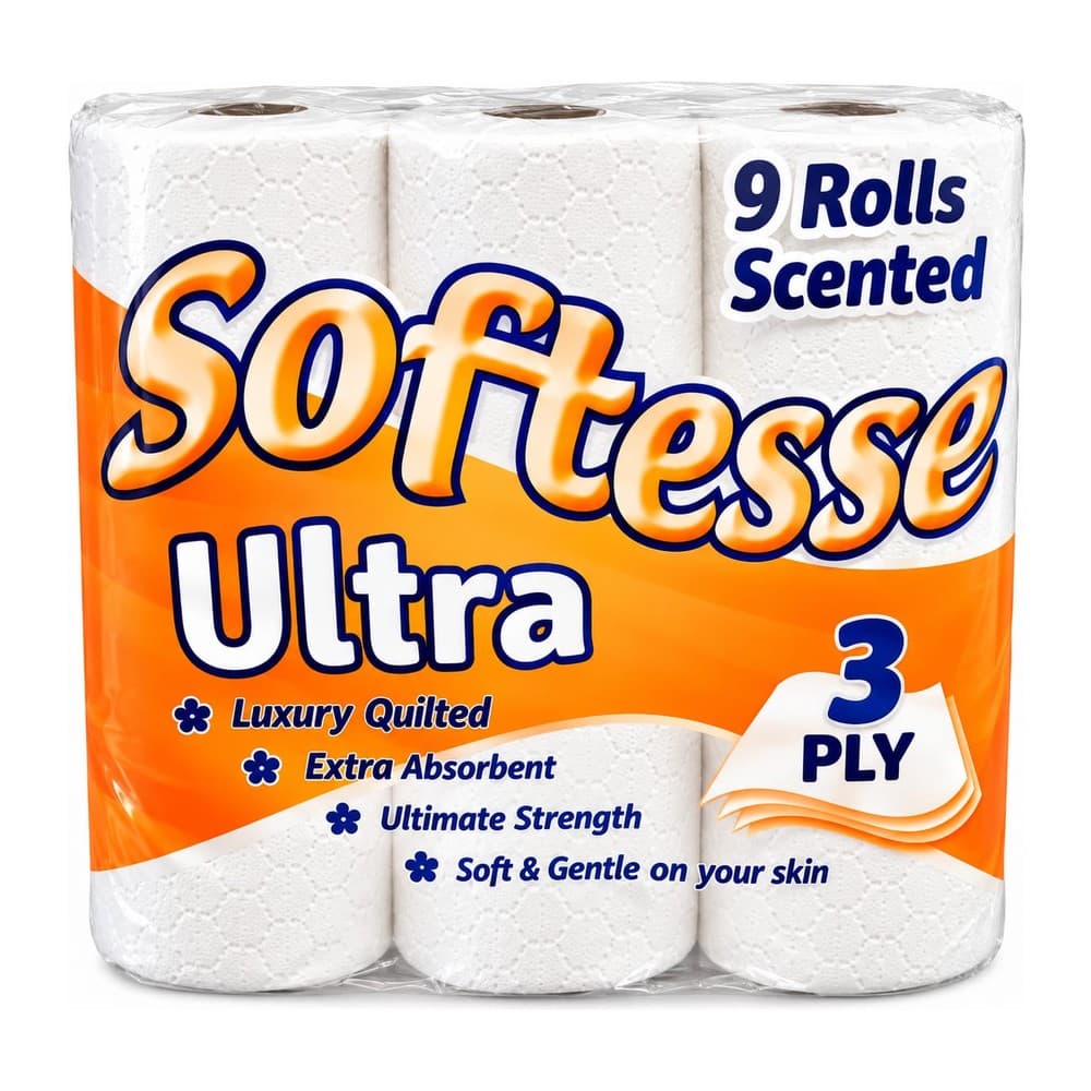 SOFTESSE TOILET ROLL 3 PLY