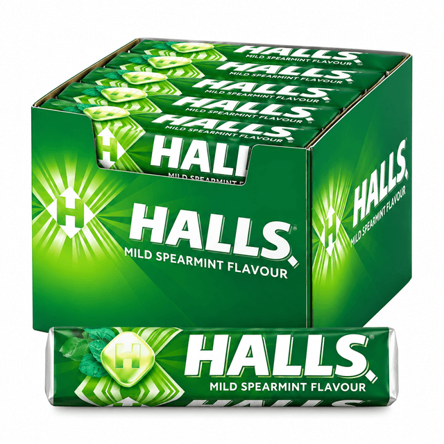 HALLS MILD SPEARMINT
