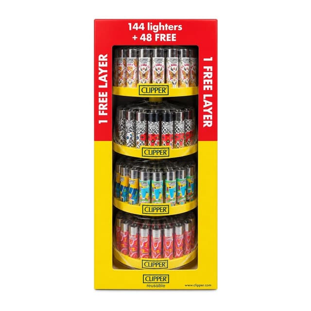 CLIPPER STAND 144+48 FREE~ BUY 10+1 FREE