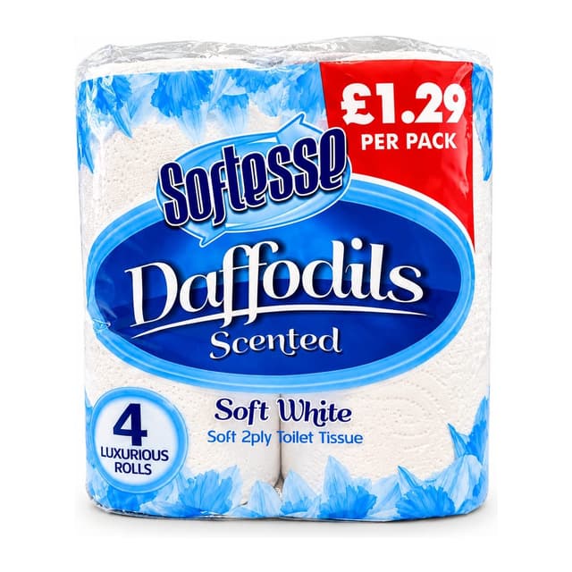 SOFTESSE TOILET ROLL BLUE PM £1.29