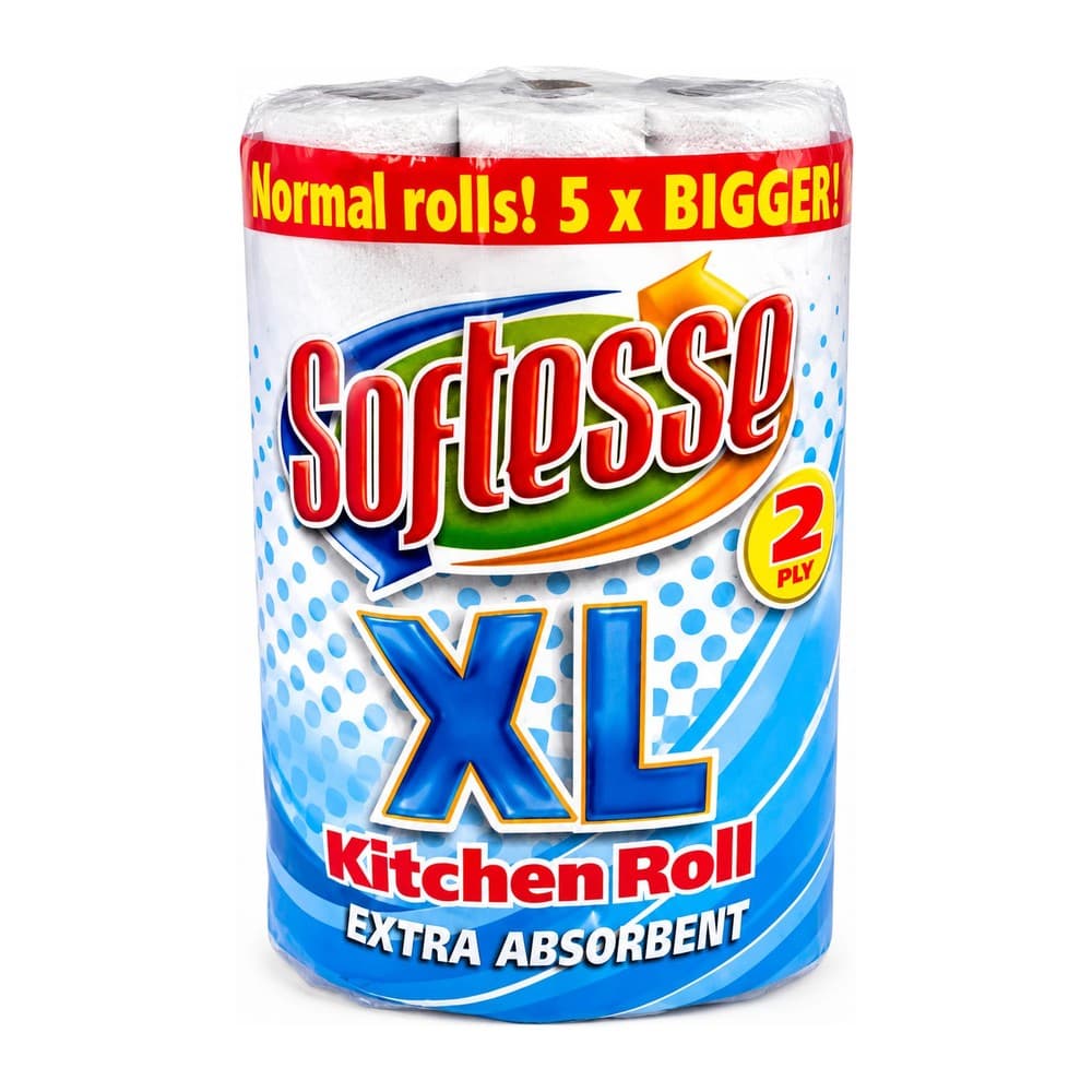SOFTESEE KITCHEN ROLL XL 2 PLY