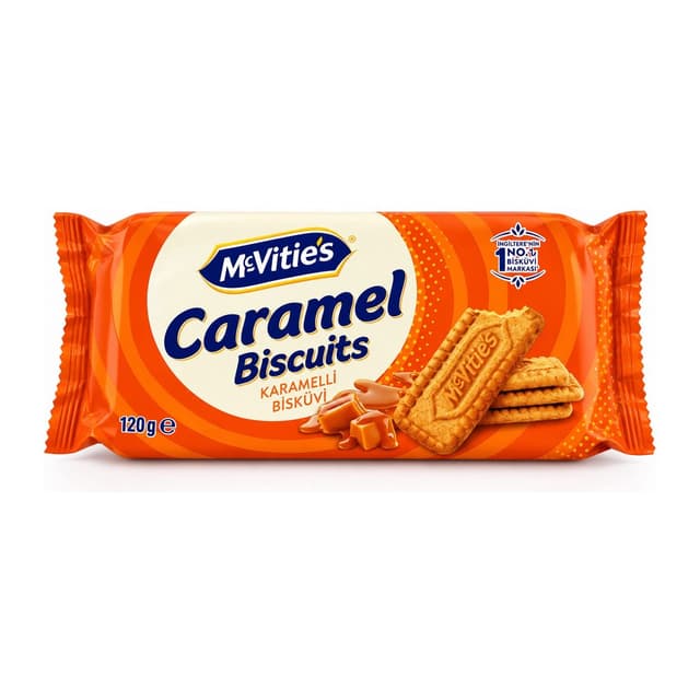 MCV DIGESTIVE CARAMEL BISCUITS