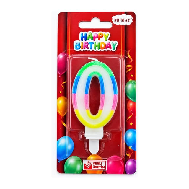 NUMBER CANDLES 0 ~