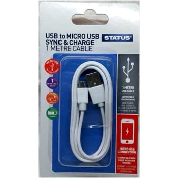 STATUS A TO MICRO USB CABLE