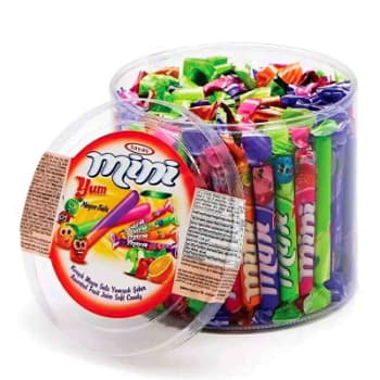 MINIYUM CHEWY STICK ASSORTED FRUIT JUICE