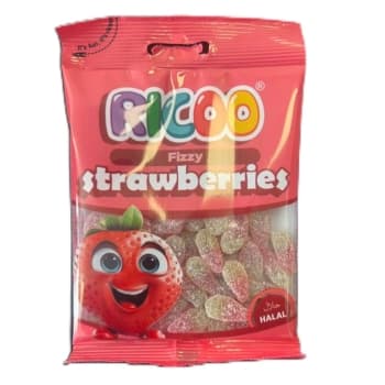 RICOO SOFT JELLY FIZZY STRAWBERRY 10+1 FREE