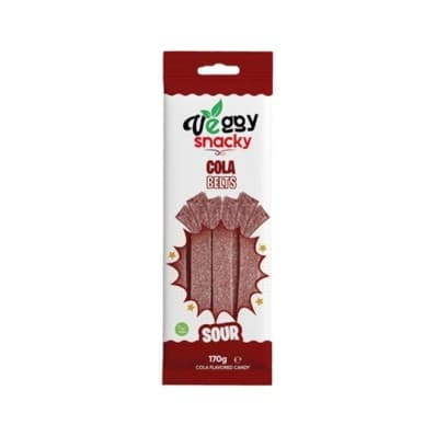VEGGY SNACKY SOUR BELTS COLA