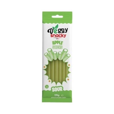 VEGGY SNACKY SOUR STICKS APPLE