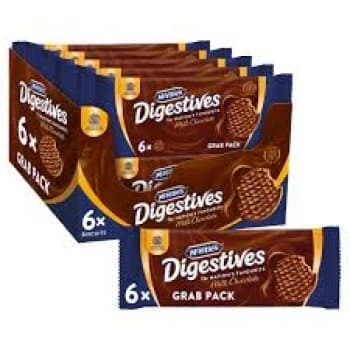 MCVITIE`S DIGESTIVE MILK CHOC,GRAB PACK PM 89P
