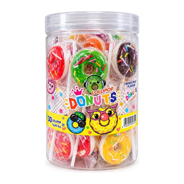 LOLLIPOP DONUTS IN CASE