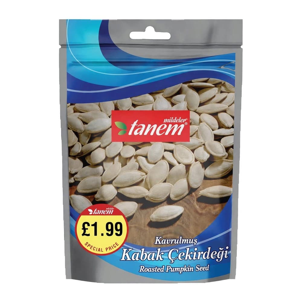 TANEM PUMPKIN SEEDS RS SALTED PM £1.99