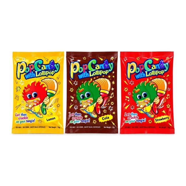 POPCANDY WITH LOLLIPOP