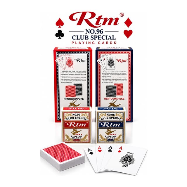 RTM PLAYING CARDS PLASTIC