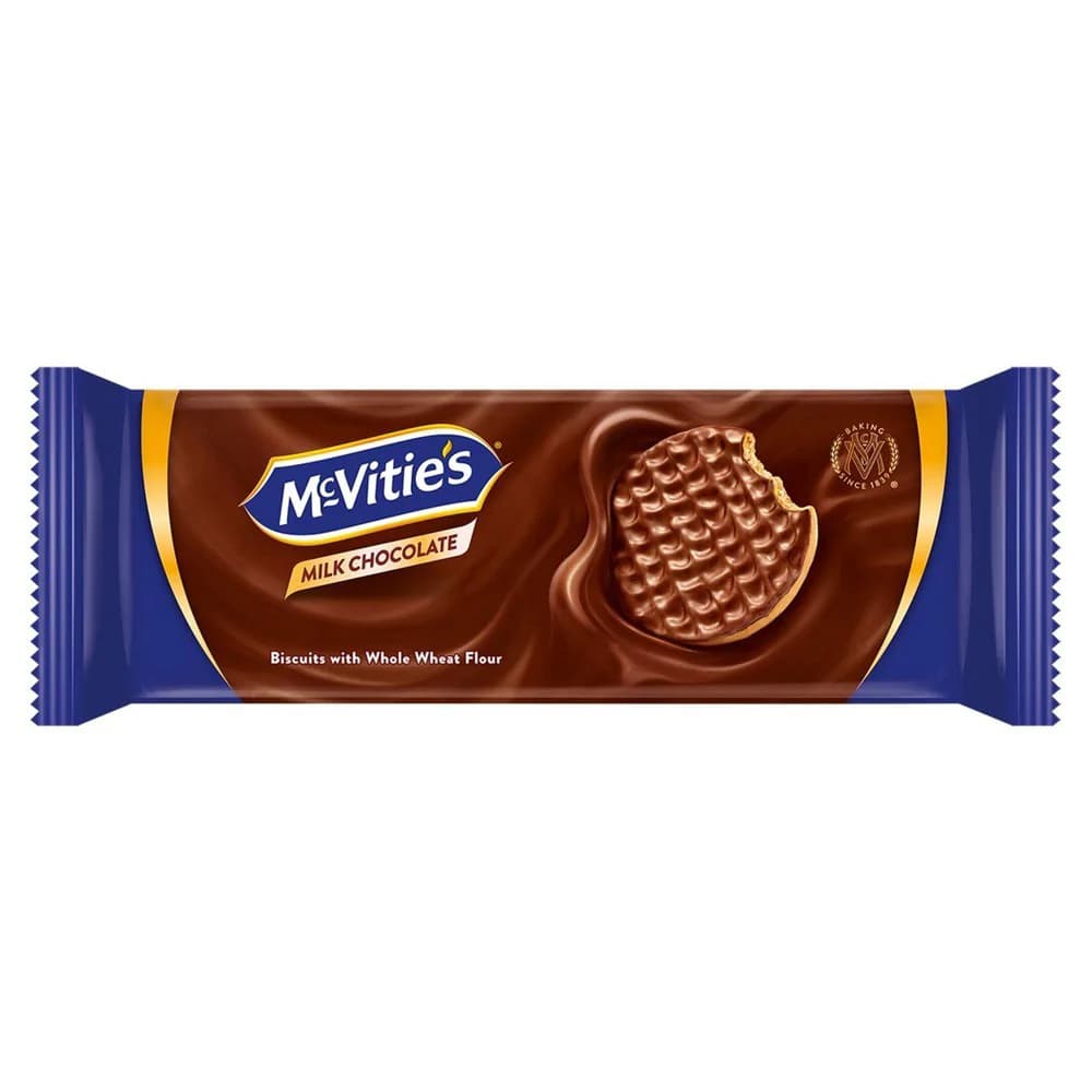 MCV DIGESTIVE MILK CHOCOLATE BISCUITS